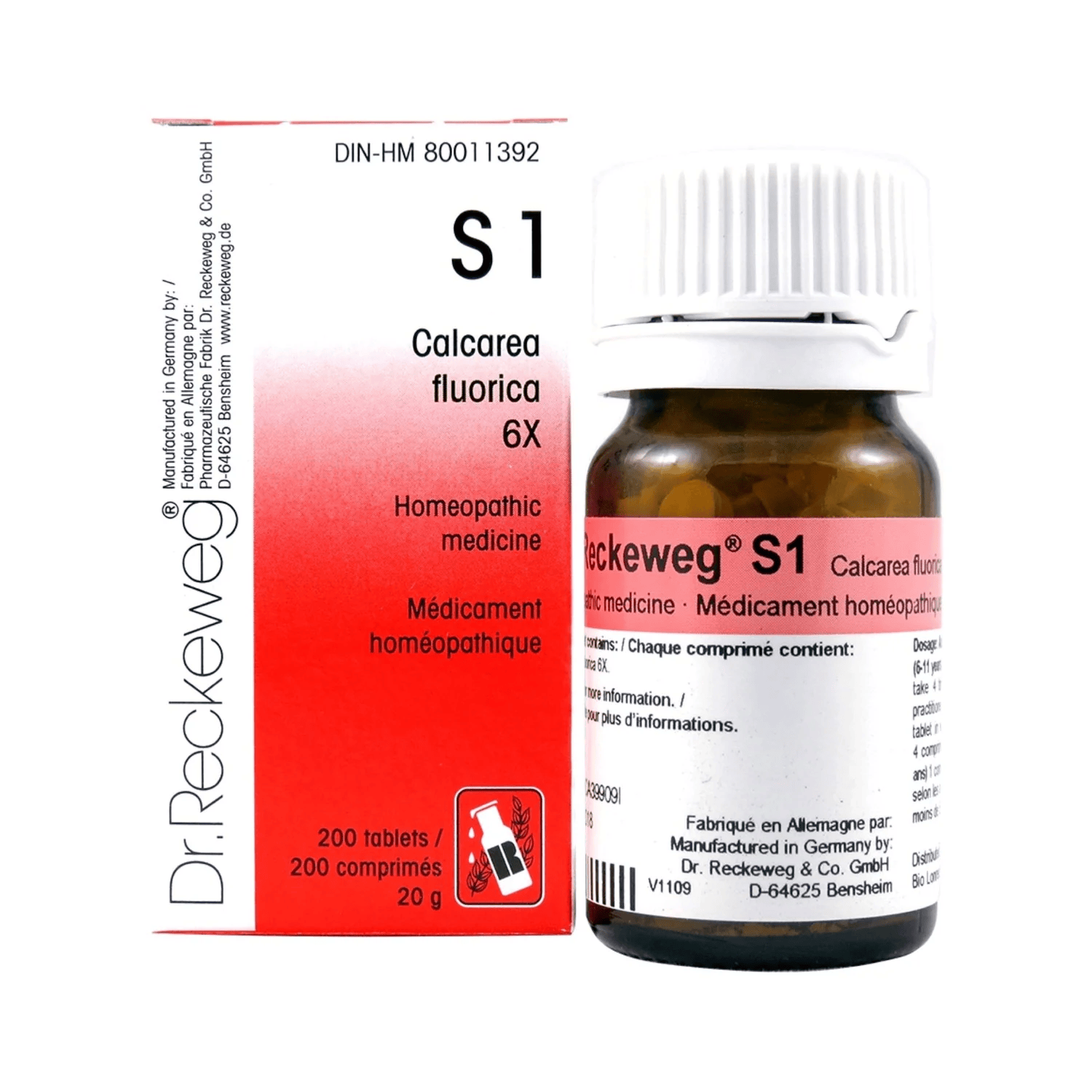 DR.RECKEWEG Suppléments S1 200comp