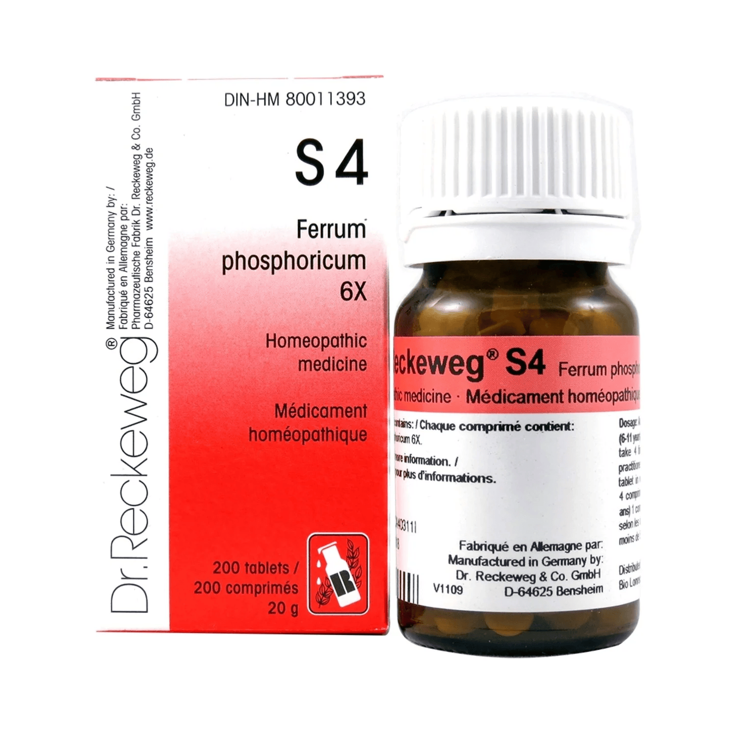 DR.RECKEWEG Suppléments S4 200comp