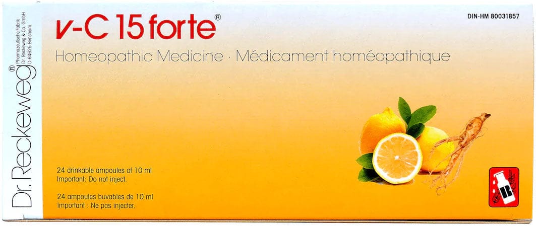 DR.RECKEWEG Suppléments V-C15 forte 24 ampoules