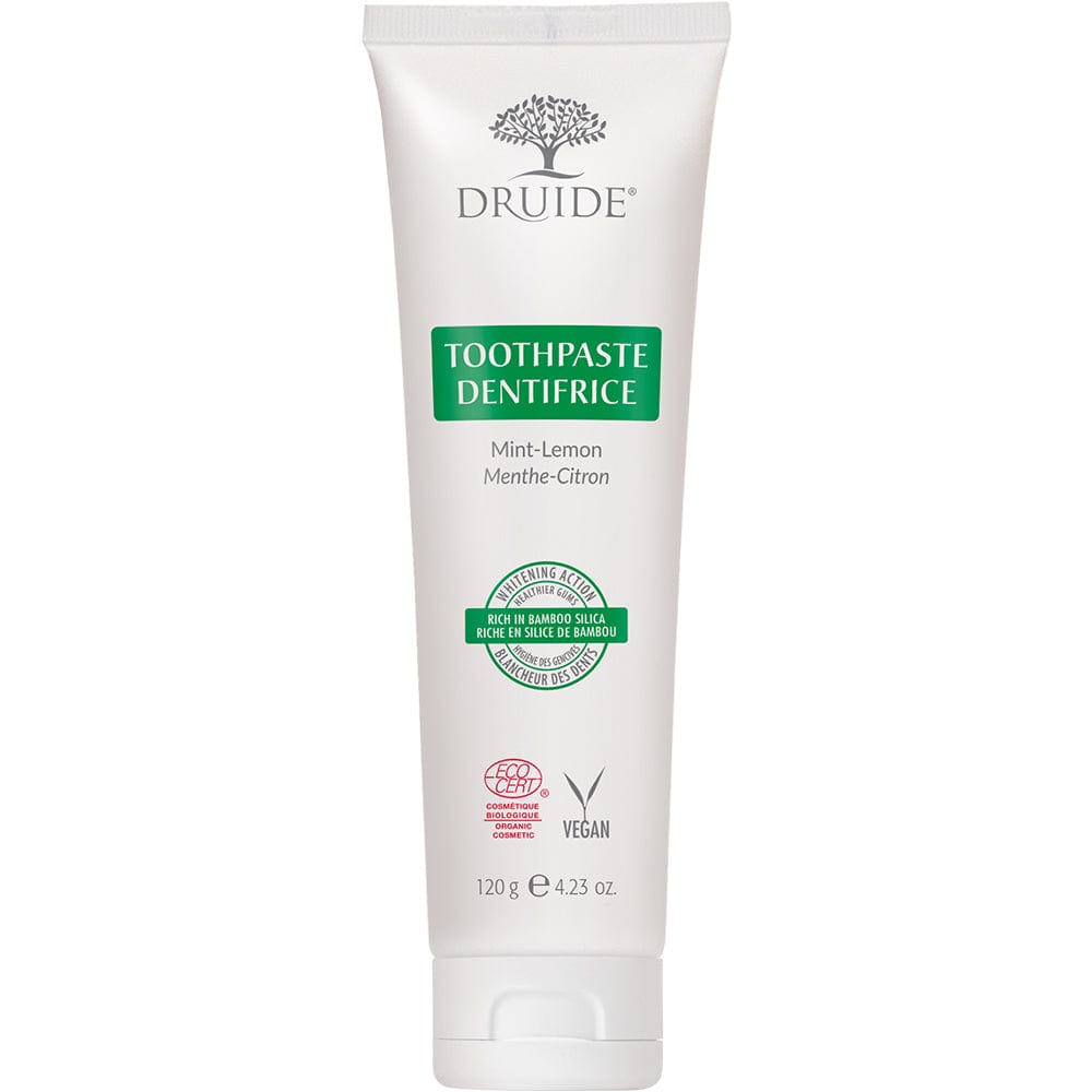 DRUIDE Soins & beauté Dentifrice menthe-citron bio 120ml