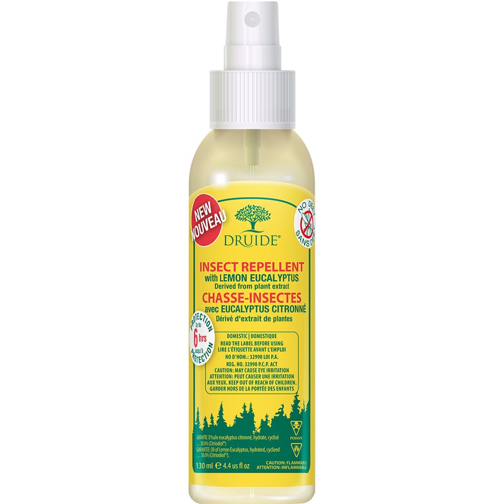 DRUIDE Soins & beauté Lotion chasse-insectes (Eucalyptus/ Citronnelle) 130ml