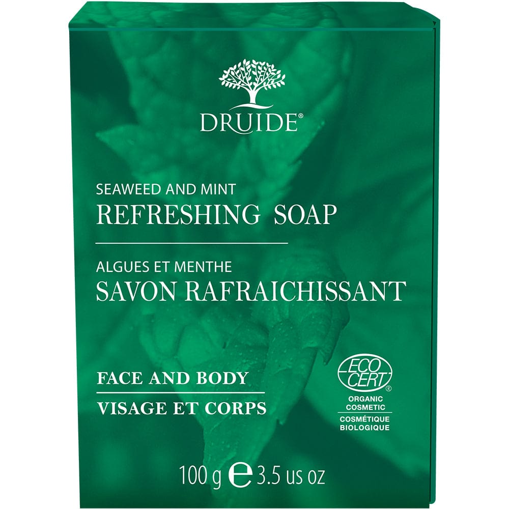 DRUIDE Soins & beauté Savon rafraîchissant (algues/menthe) 100g