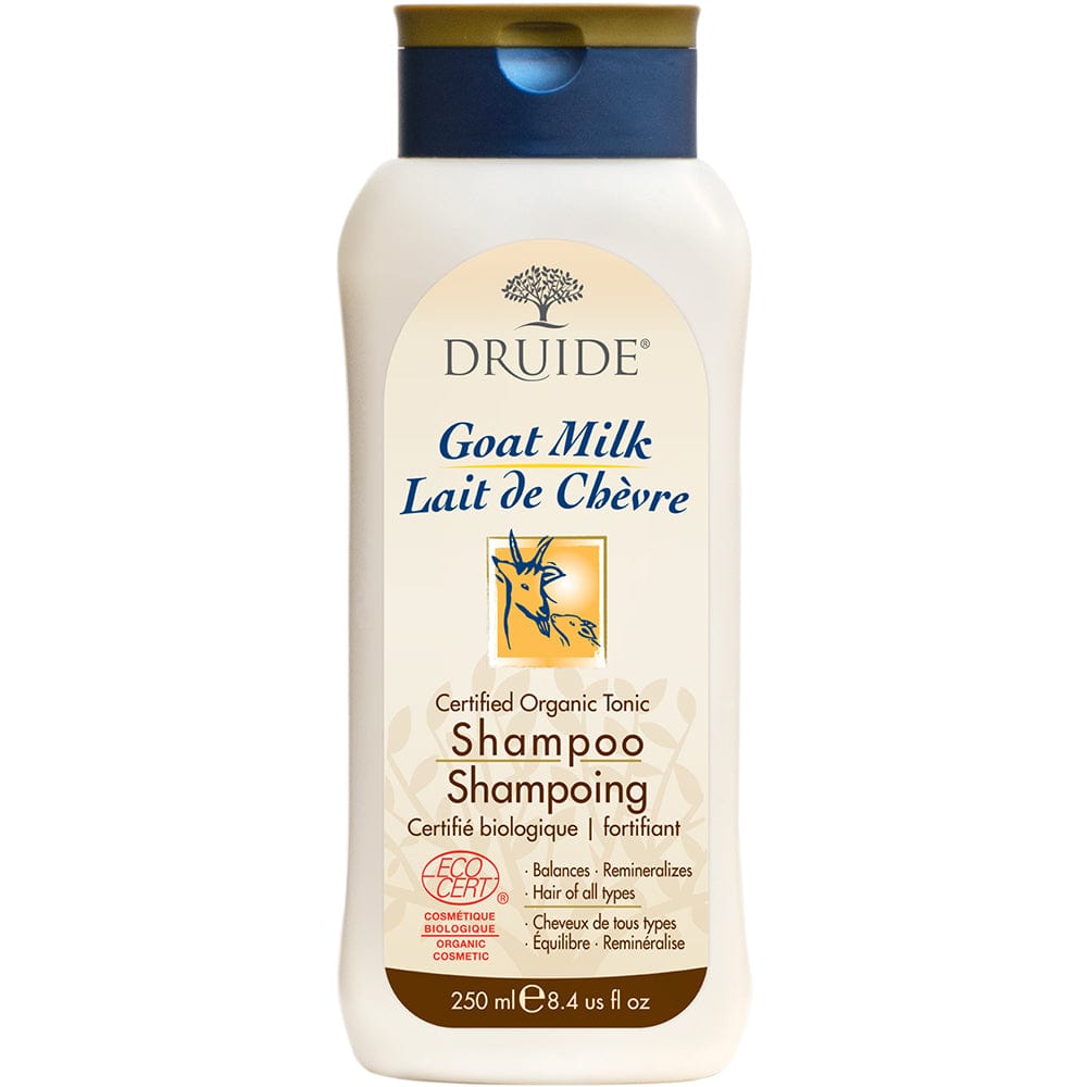 DRUIDE Soins & beauté Shampooing lait chèvre bio 250ml