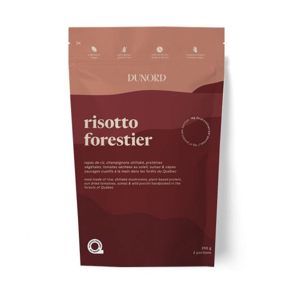 DUNORD Épicerie Risotto forestier 204g
DATE DE PÉREMPTION : 28 AVRIL 2025