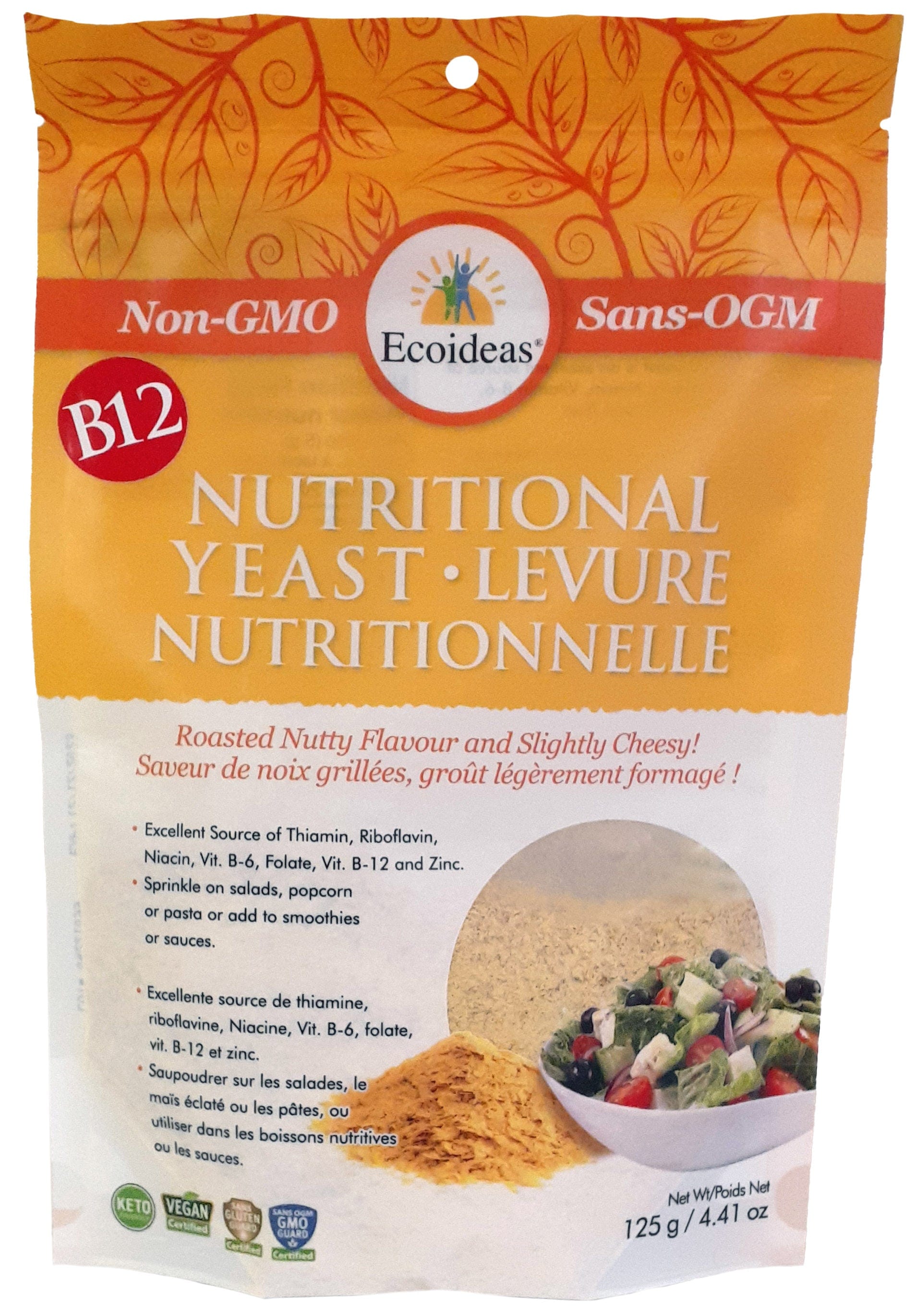 ECOIDEAS Épicerie Levure nutritionnelle 125g