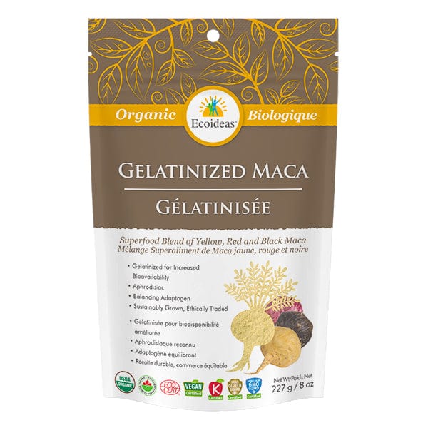 ECOIDEAS Épicerie Maca gélatinisée bio 227g