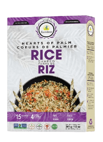 ECOIDEAS Épicerie Riz cœurs de palmier 341g