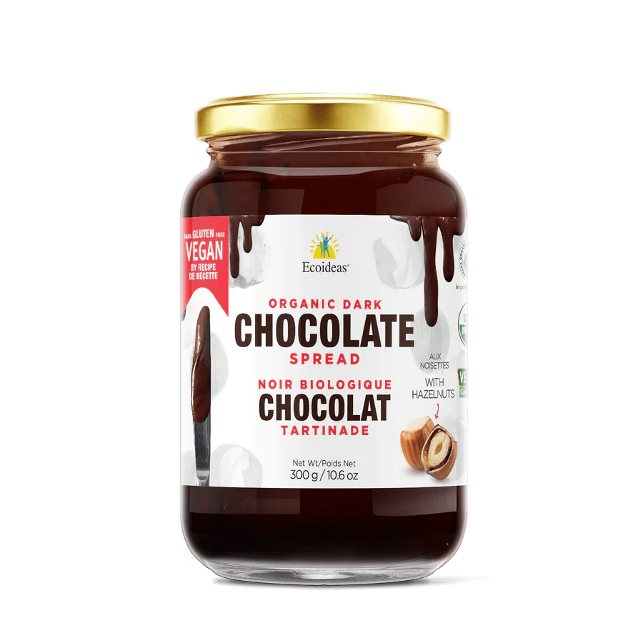 ECOIDEAS Épicerie Tartinade chocolat noir bio 300g
