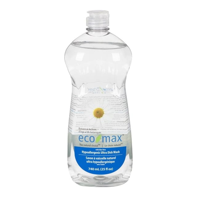 ECOMAX Épicerie Savon à vaisselle naturel ultra hypoallergénique 740ml