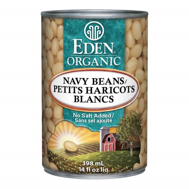 EDEN ORGANIC Épicerie Fèves blanches Navy 398ml