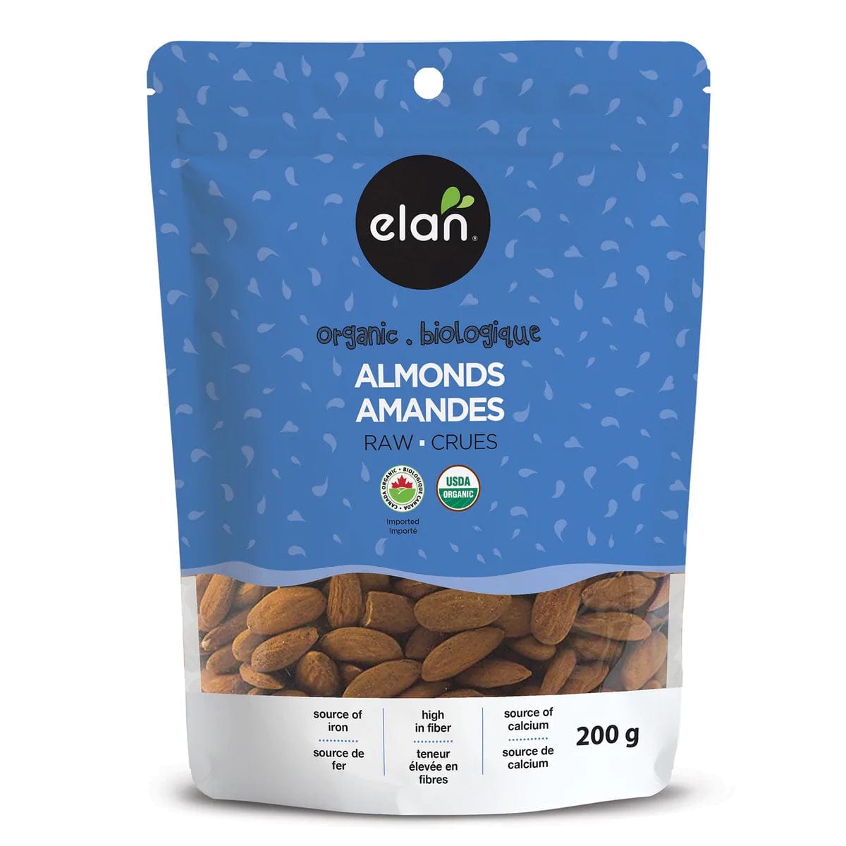 ELAN Épicerie Amandes crues bio 200g