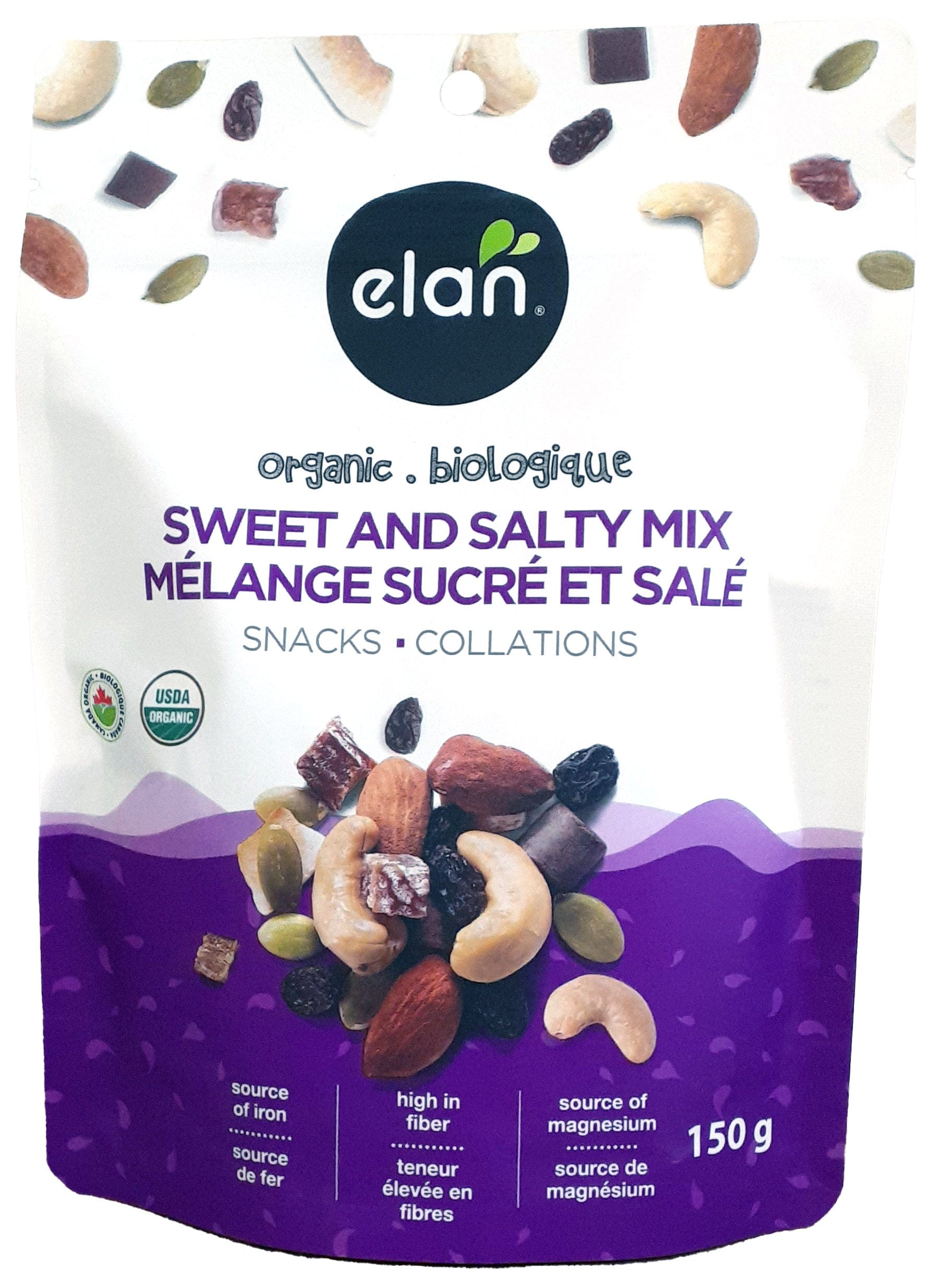 ELAN Épicerie Mélange sucré et salé bio 150g
