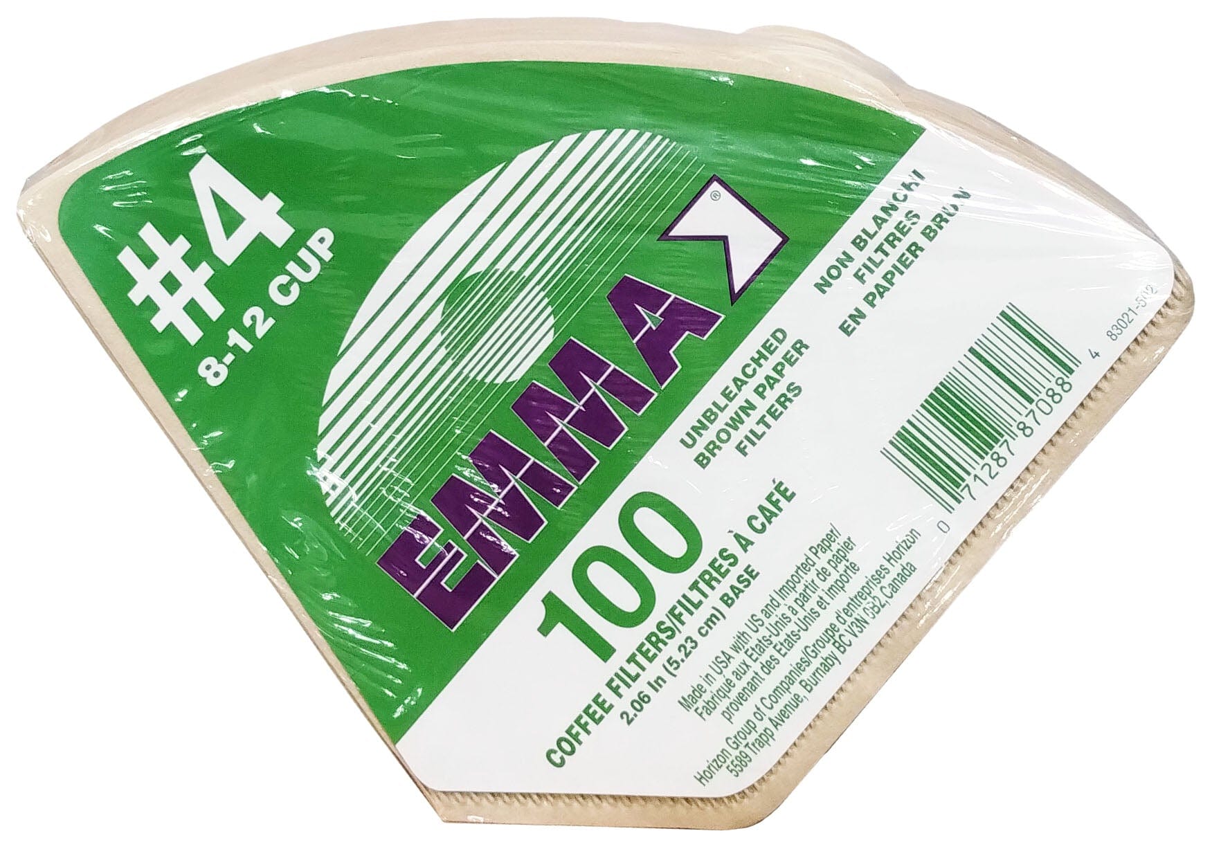 EMMA Épicerie Filtre à café #4 100 unités