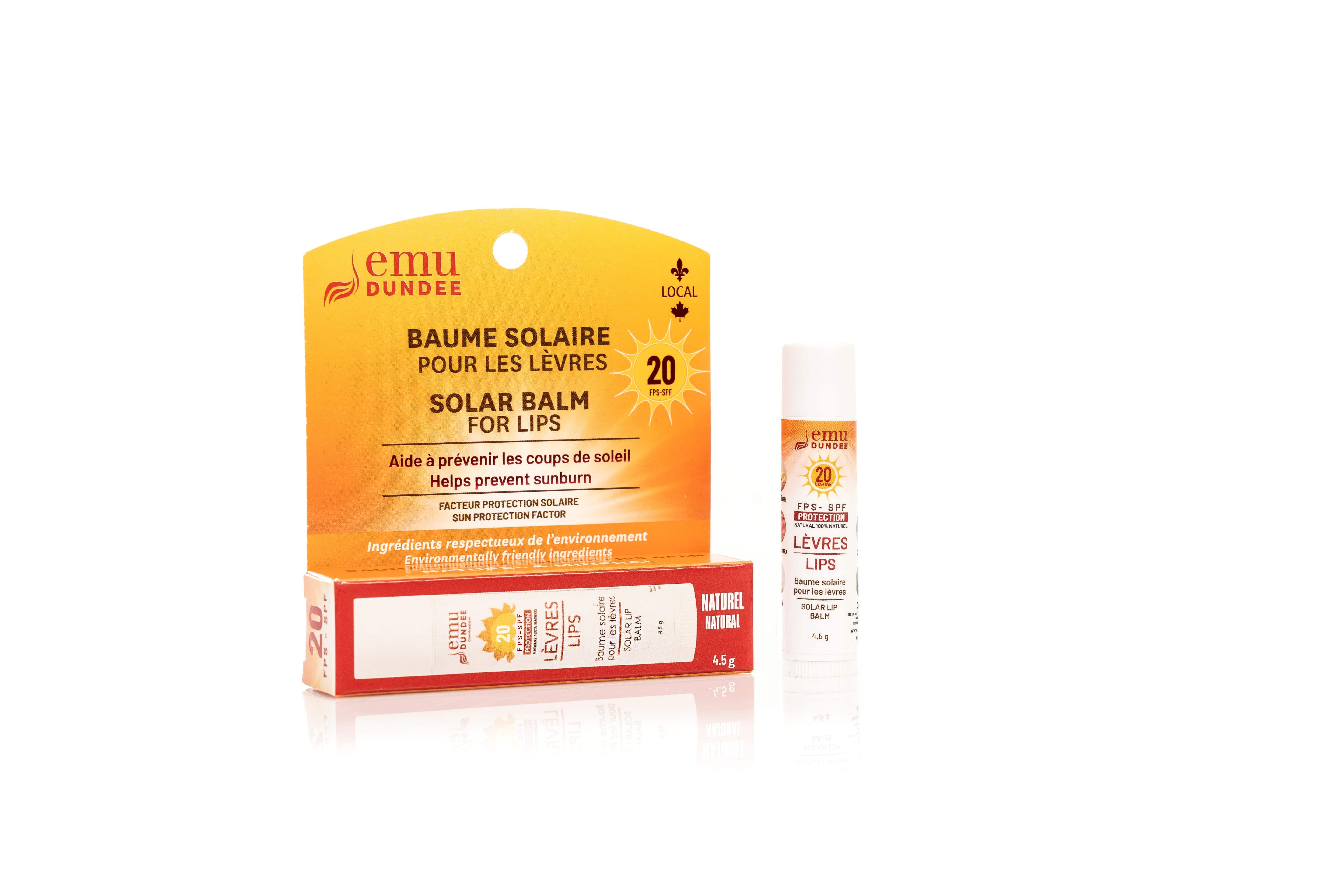EMU DUNDEE Soins & beauté Baume à lèvre solaire FPS20 4,5g
