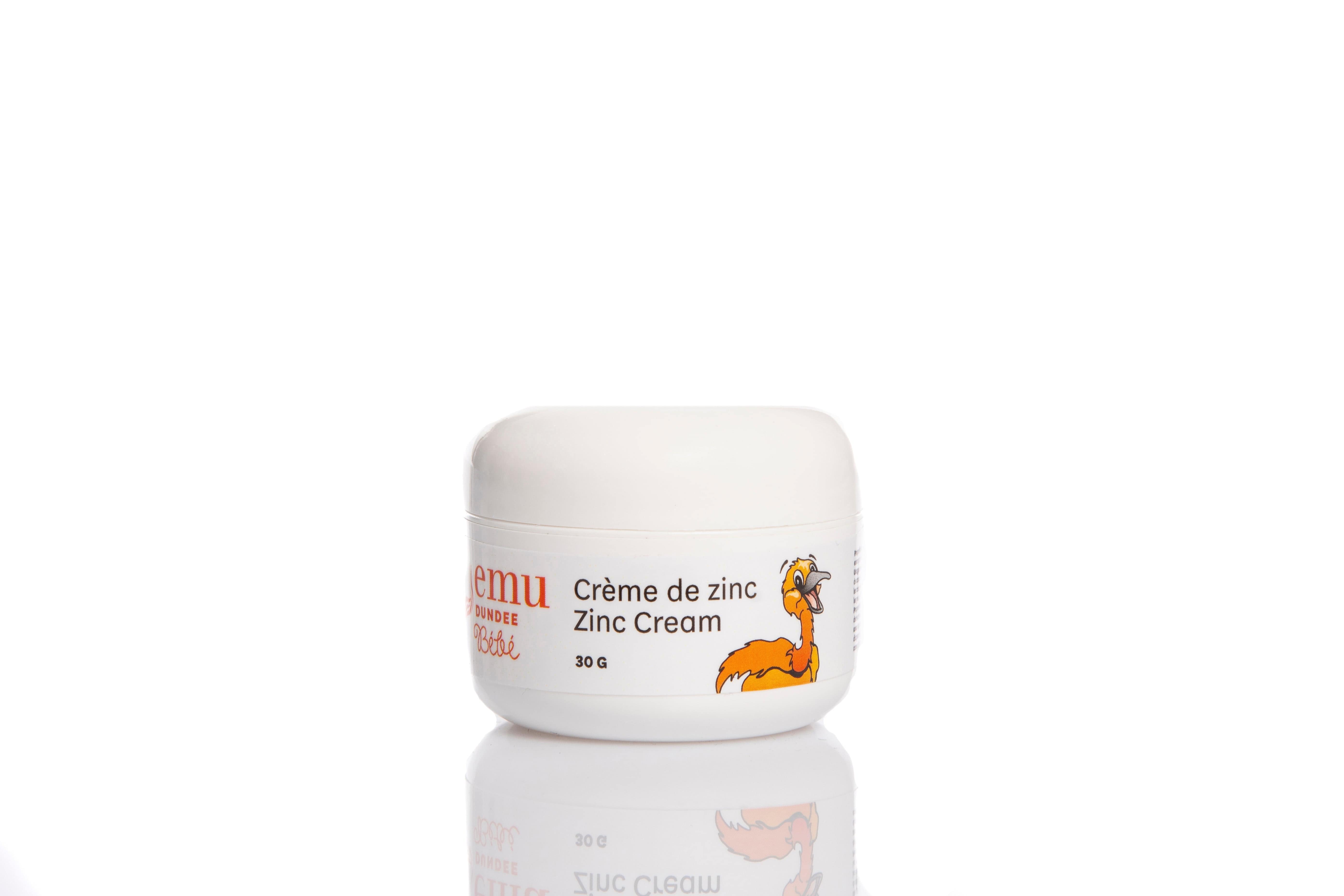 EMU DUNDEE Soins & beauté Crème de zinc pour bébé 30gr