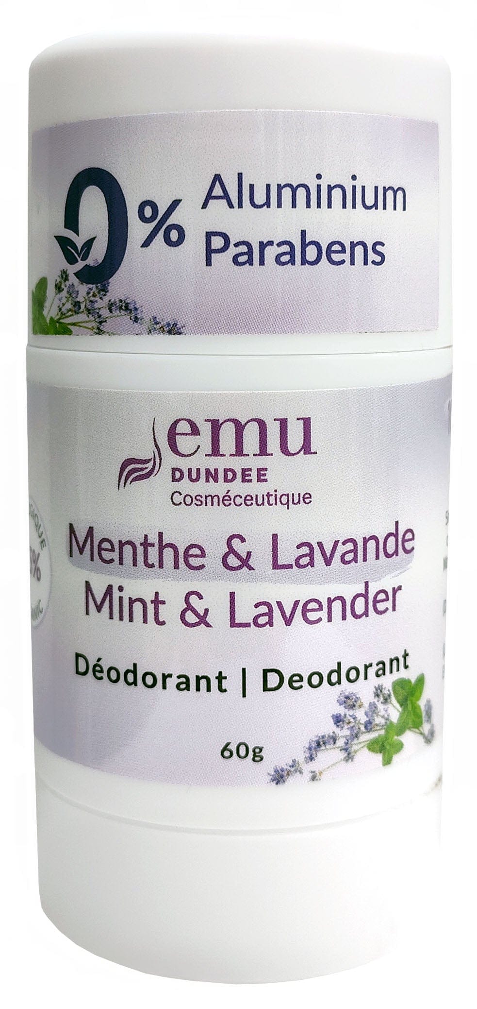 EMU DUNDEE Soins & beauté Déodorant menthe et lavande 60g