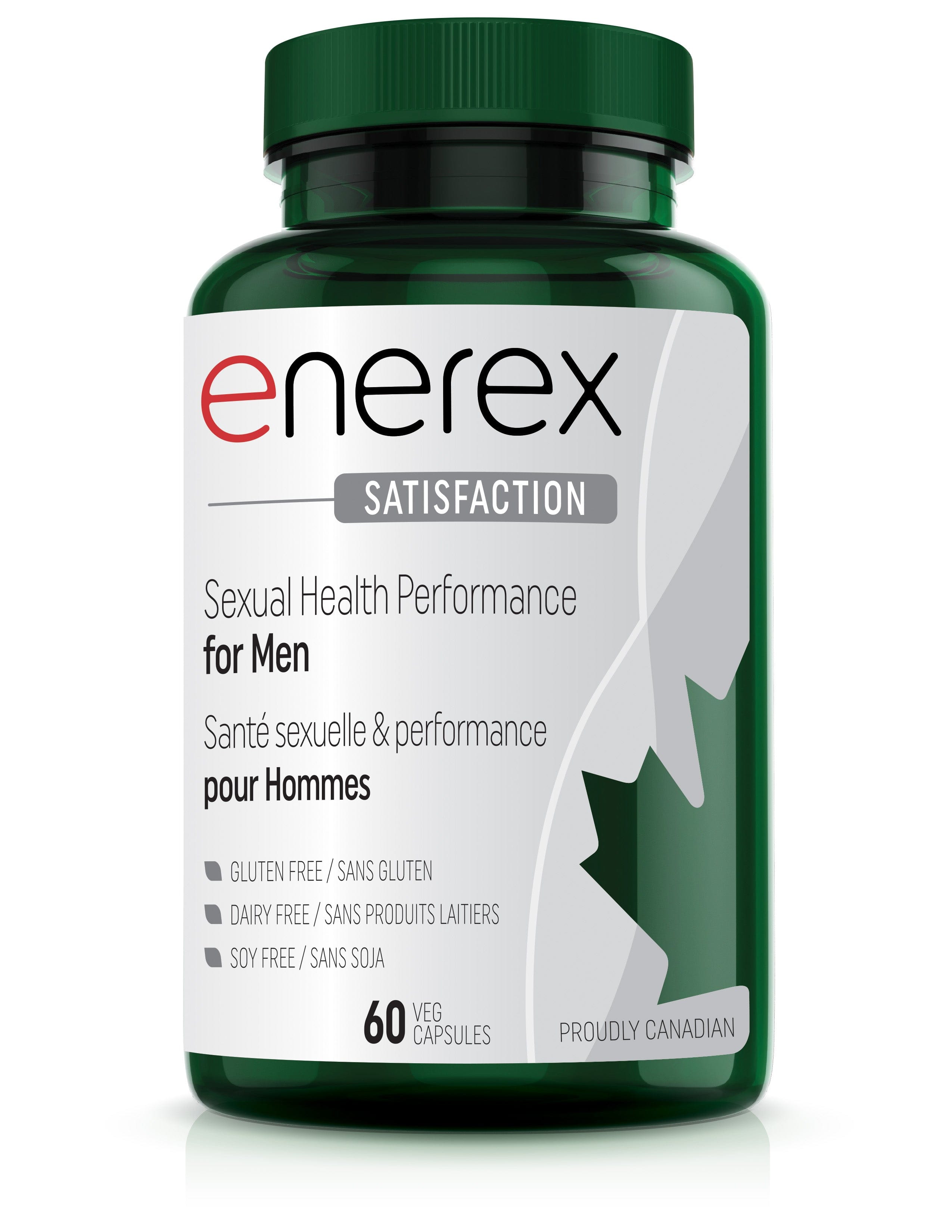 ENEREX Suppléments Satisfaction (pour hommes) 60caps