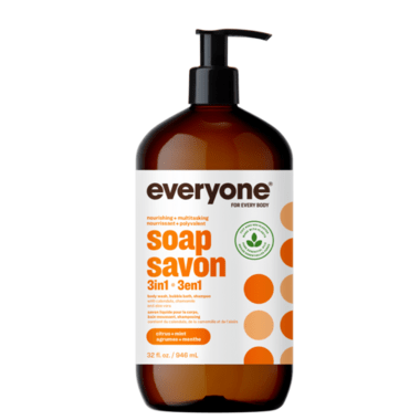 EVERYONE Soins & Beauté Savon citron / menthe 946ml