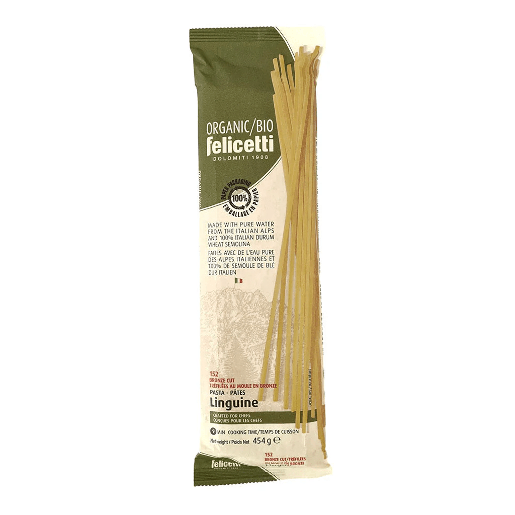 FELICETTI Épicerie Linguine de blé dur bio 454g