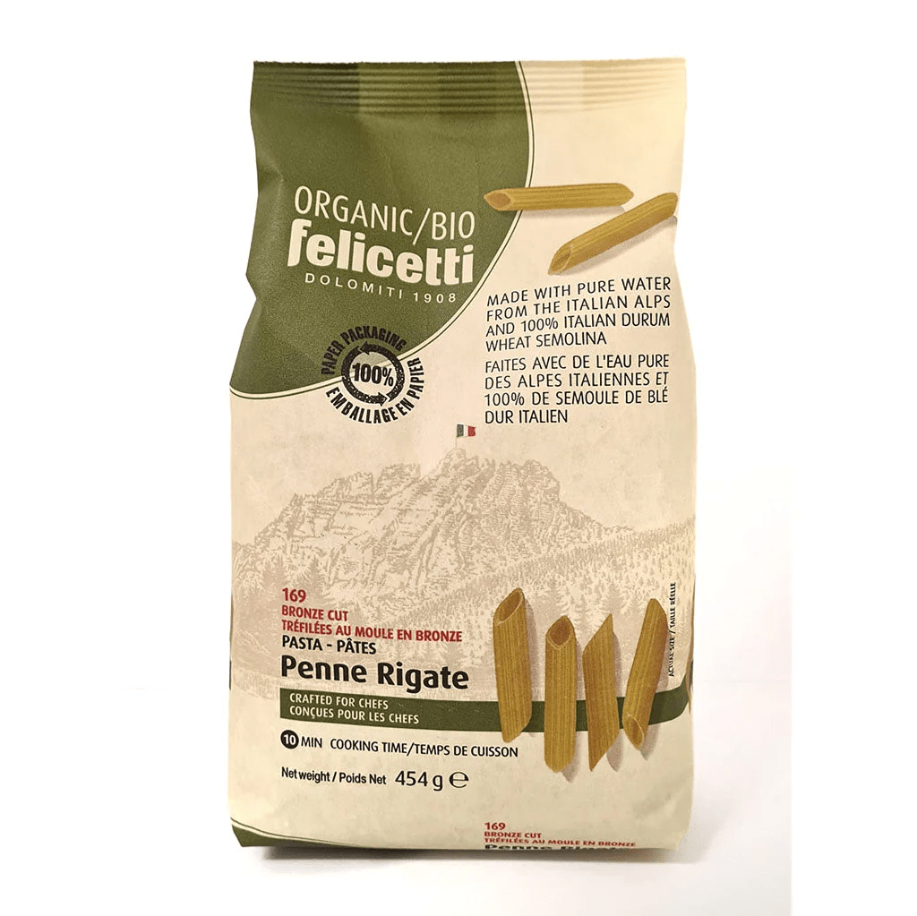 FELICETTI Épicerie Penne Rigate bio 454g