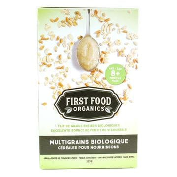 FIRST FOOD Épicerie Céréales pour bébés multigrains bio 227g