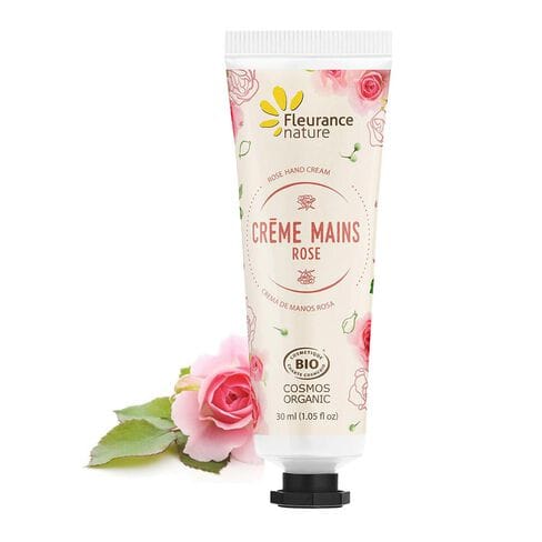 FLEURANCE NATURE Suppléments Crème à mains rose bio 30ml