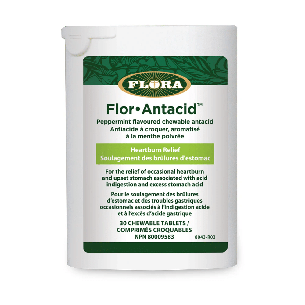 FLORA Suppléments Antacid (à croquer) 30comp