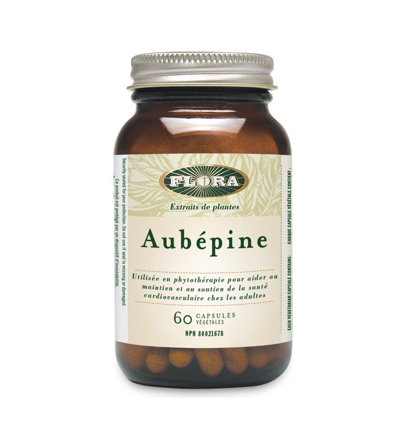 FLORA Suppléments Aubépine 60caps