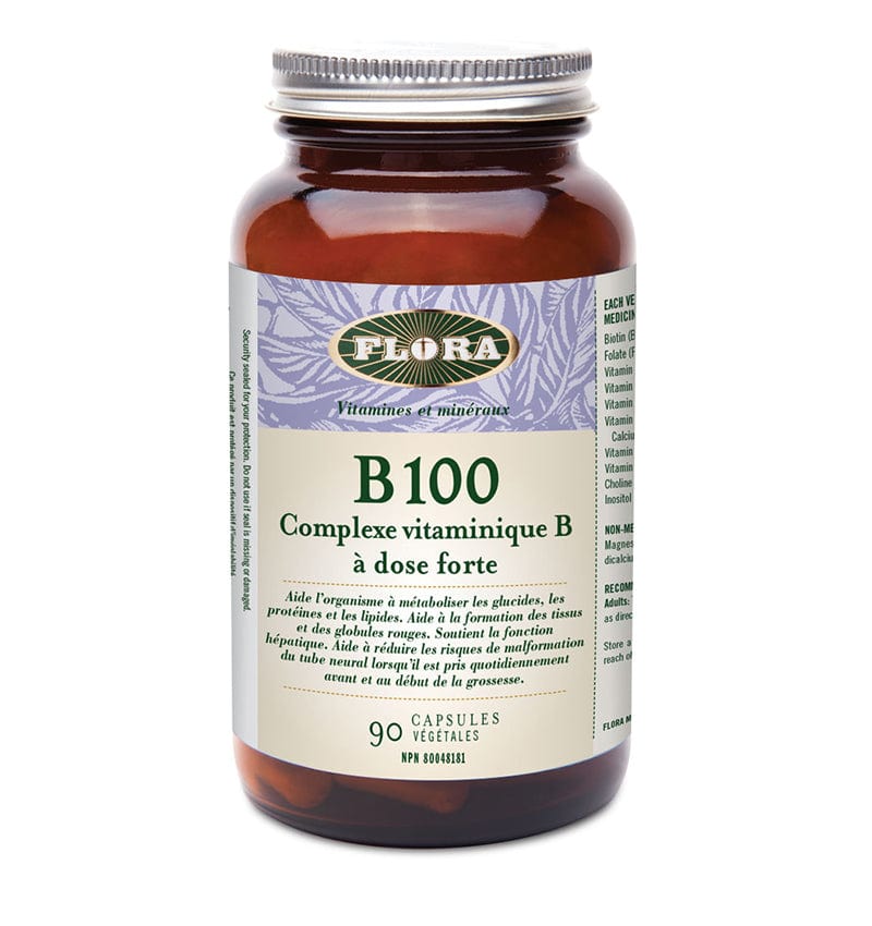 FLORA Suppléments B-complex 100 90caps