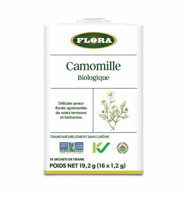 FLORA Suppléments Camomille bio 16s
