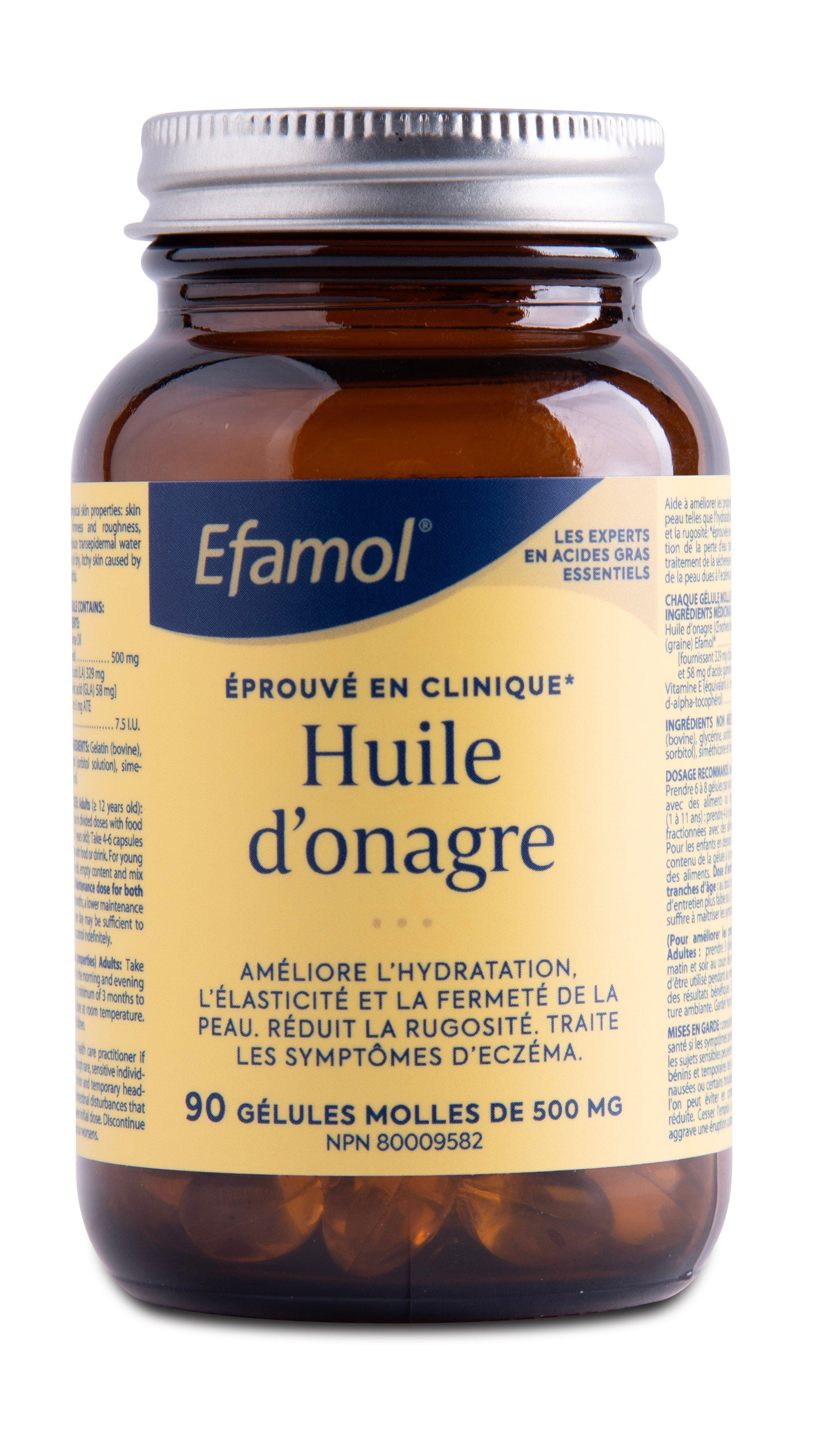 FLORA Suppléments Efamol 500mg 90caps