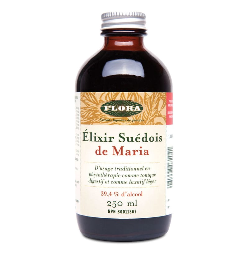 FLORA Suppléments Élixir suédois Maria (avec alcool) 250ml