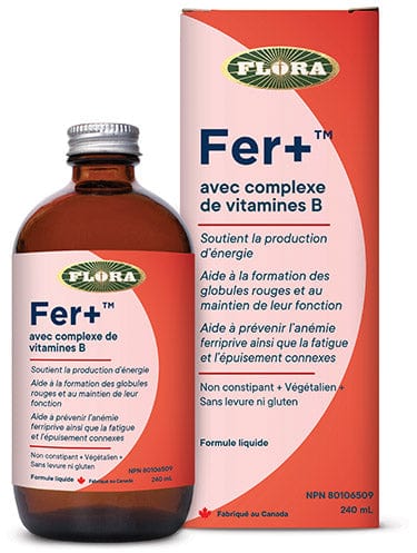 FLORA Suppléments Fer +  240ml