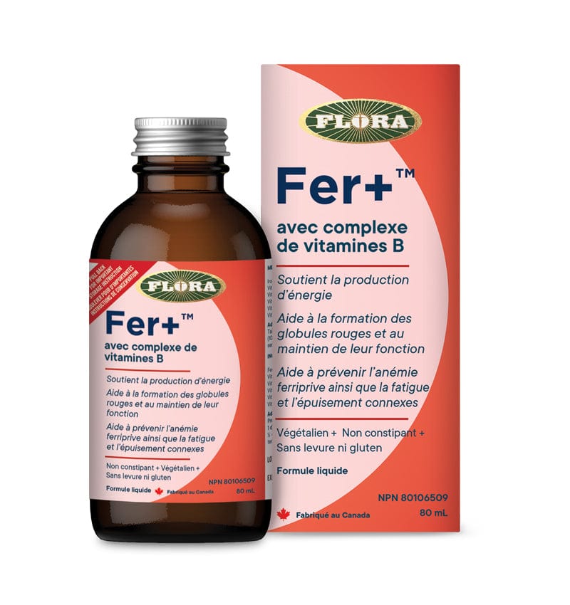 FLORA Suppléments Fer + 80ml