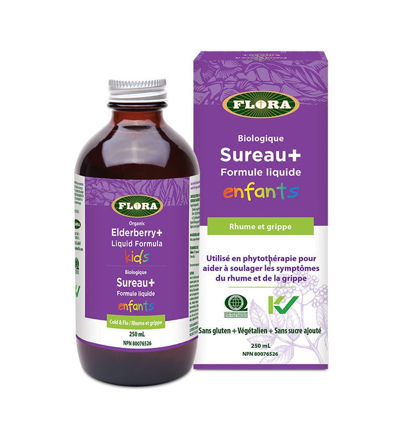 FLORA Suppléments Formule sureau + bio (pour enfants)  250ml