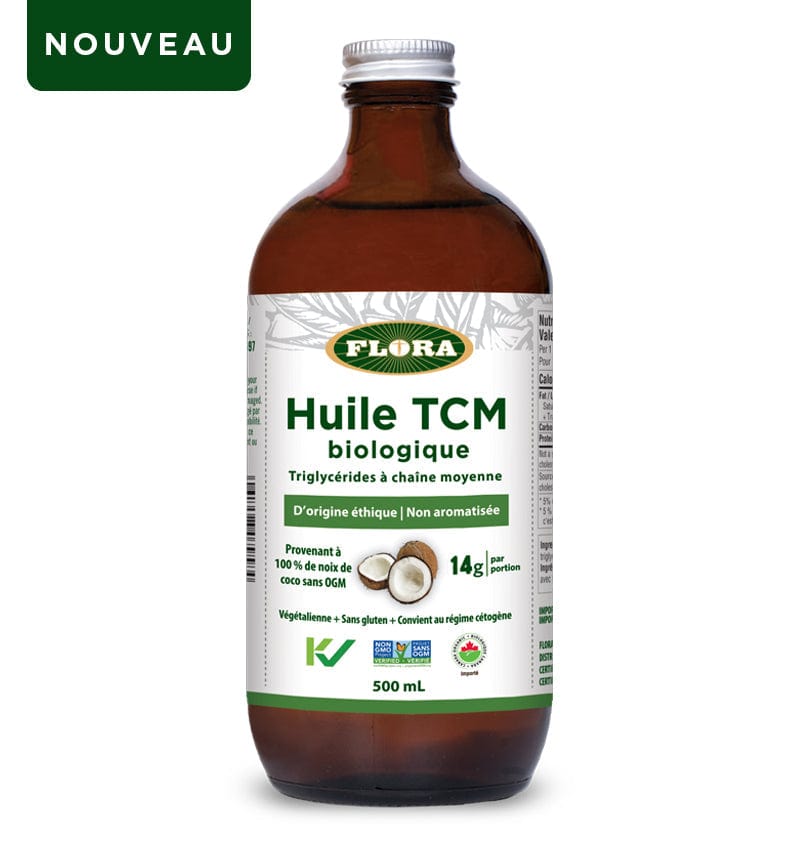 FLORA Suppléments Huile TCM bio 500ml