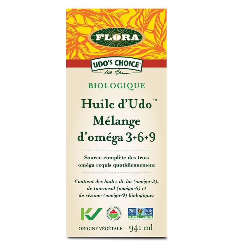 FLORA Suppléments Huile UDO 3-6-9 941ml
