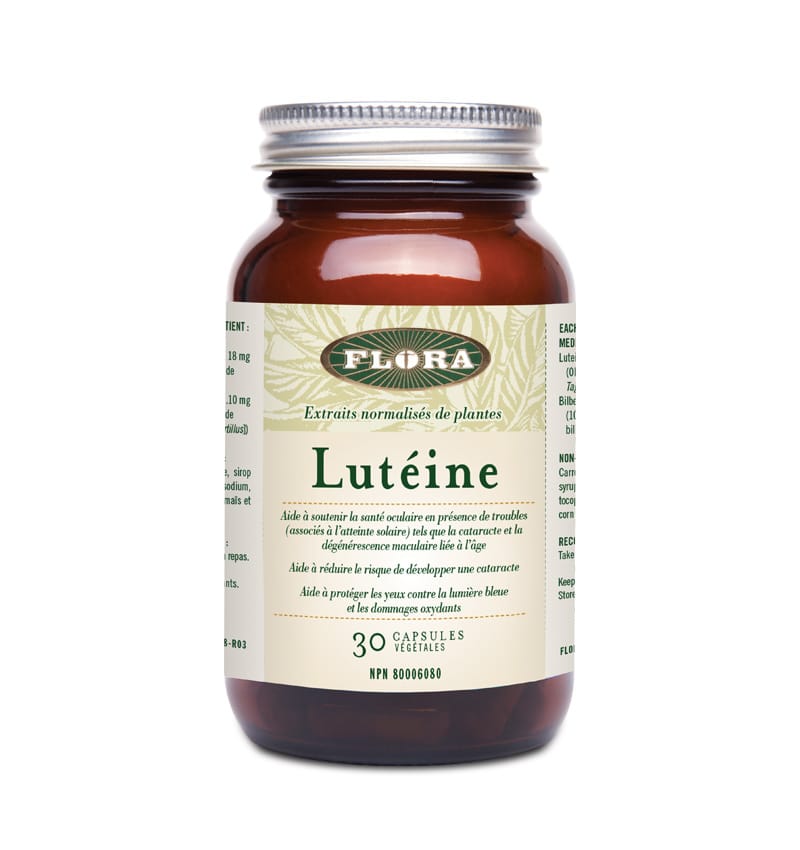FLORA Suppléments Lutéine (18mg) 30comp