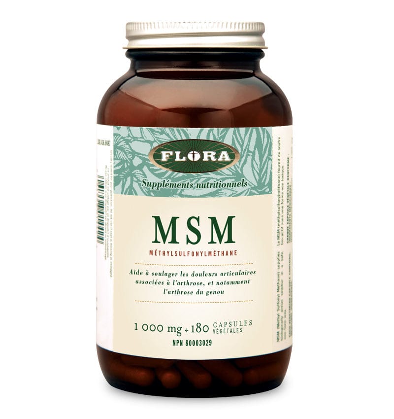 FLORA Suppléments MSM 180caps