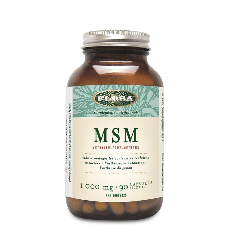 FLORA Suppléments MSM 90caps