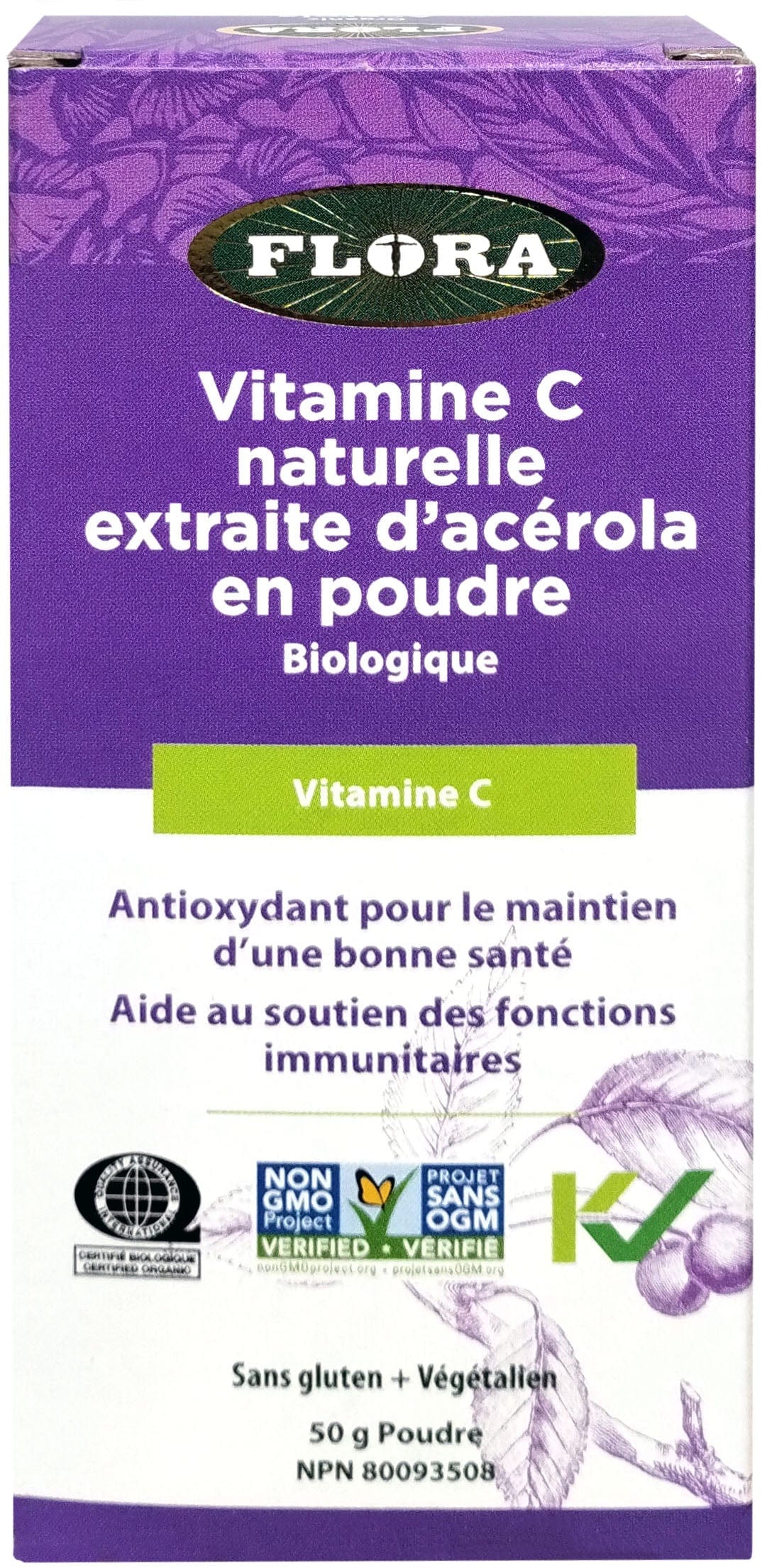 FLORA Suppléments Poudre acérola 50g