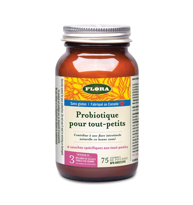 FLORA Suppléments Super probiotiques pour tout-petits 75g