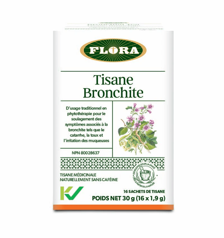 FLORA Suppléments Tisane bronchite 20s