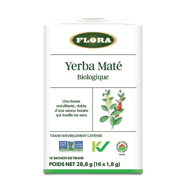 FLORA Suppléments Tisane yerba maté bio 16s