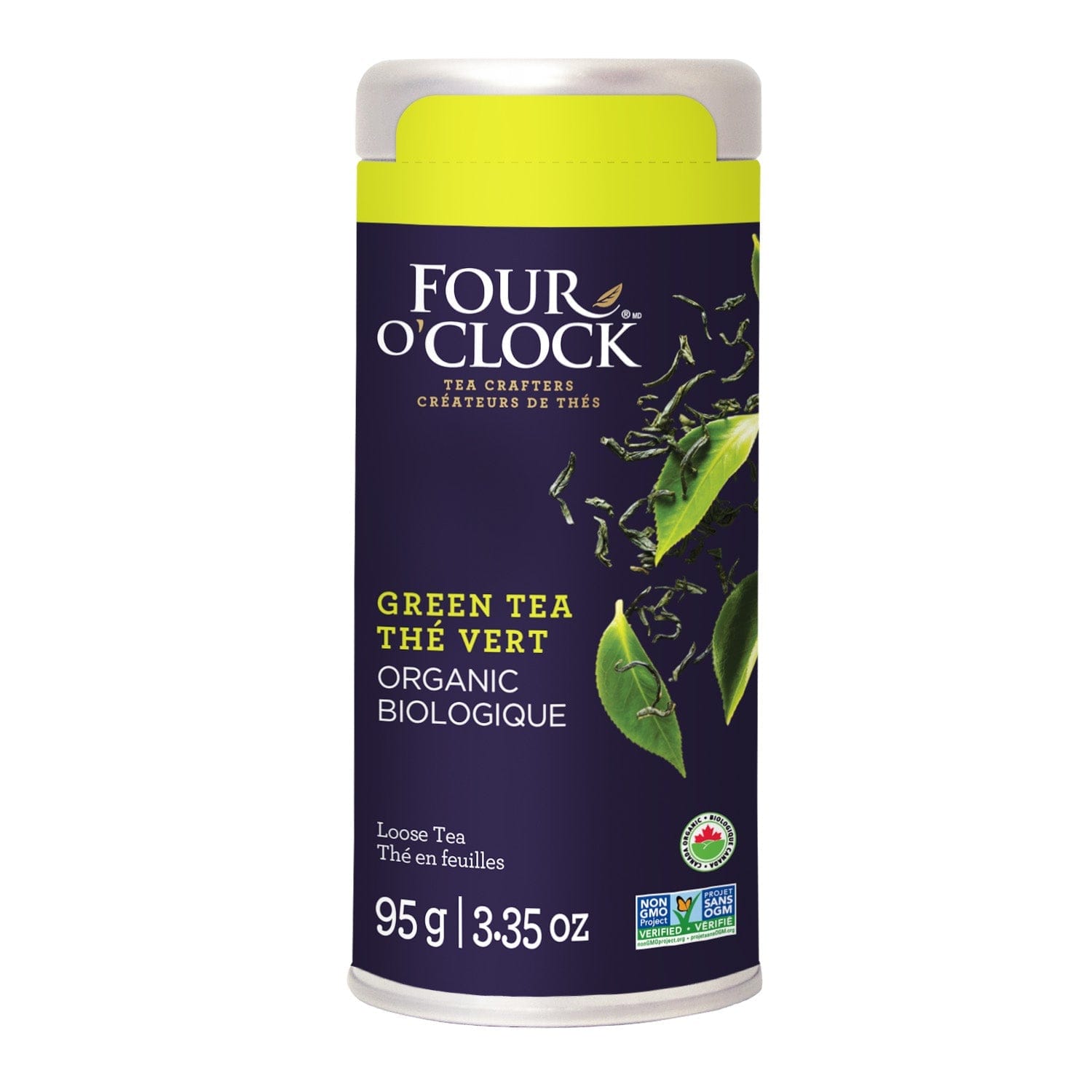 FOUR O'CLOCK Épicerie Thé vert bio 95g