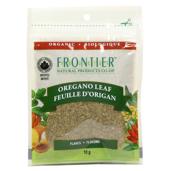 FRONTIER Épicerie Feuilles d'origan 10g