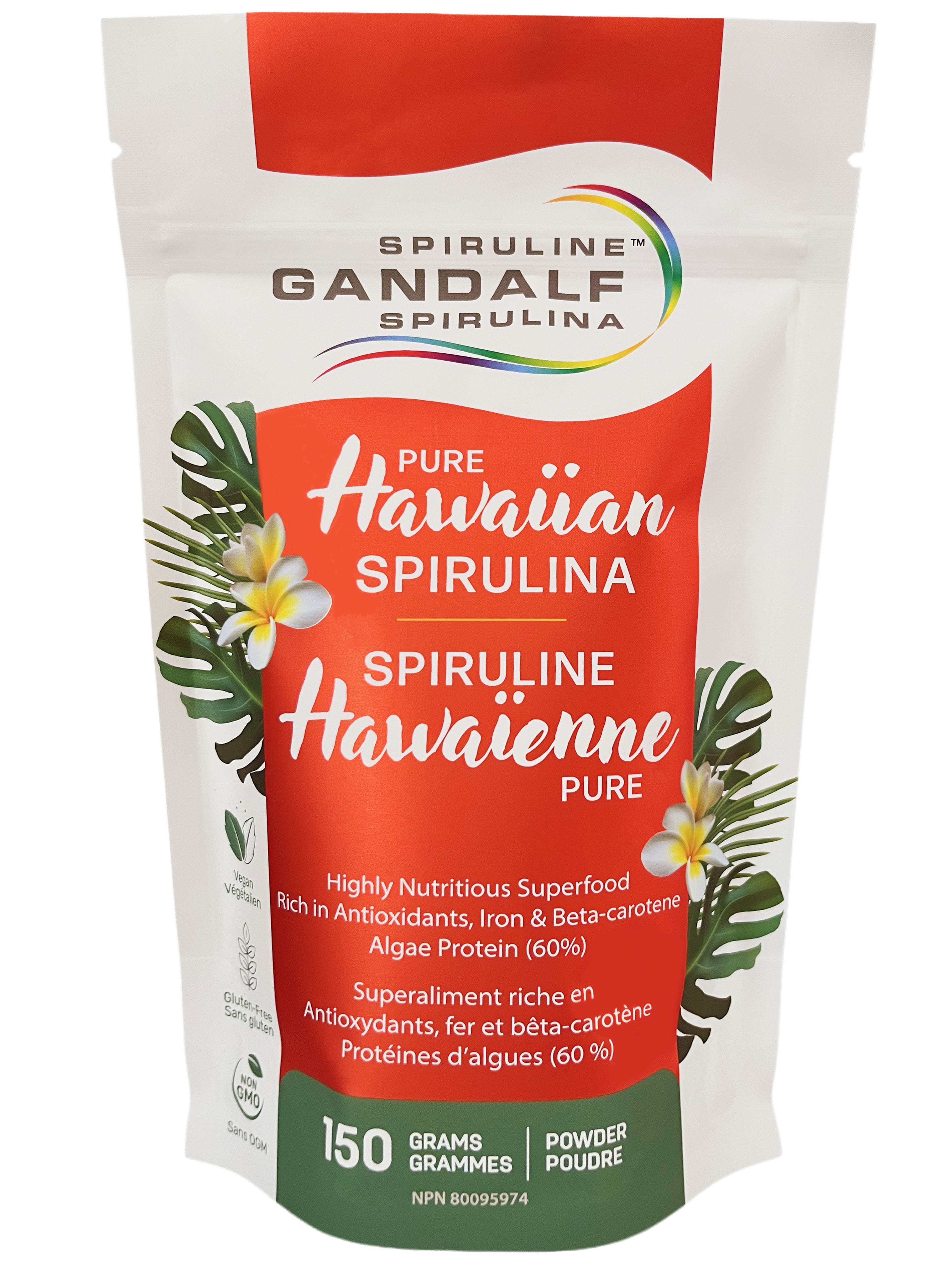 GANDALF Suppléments Spiruline 150g