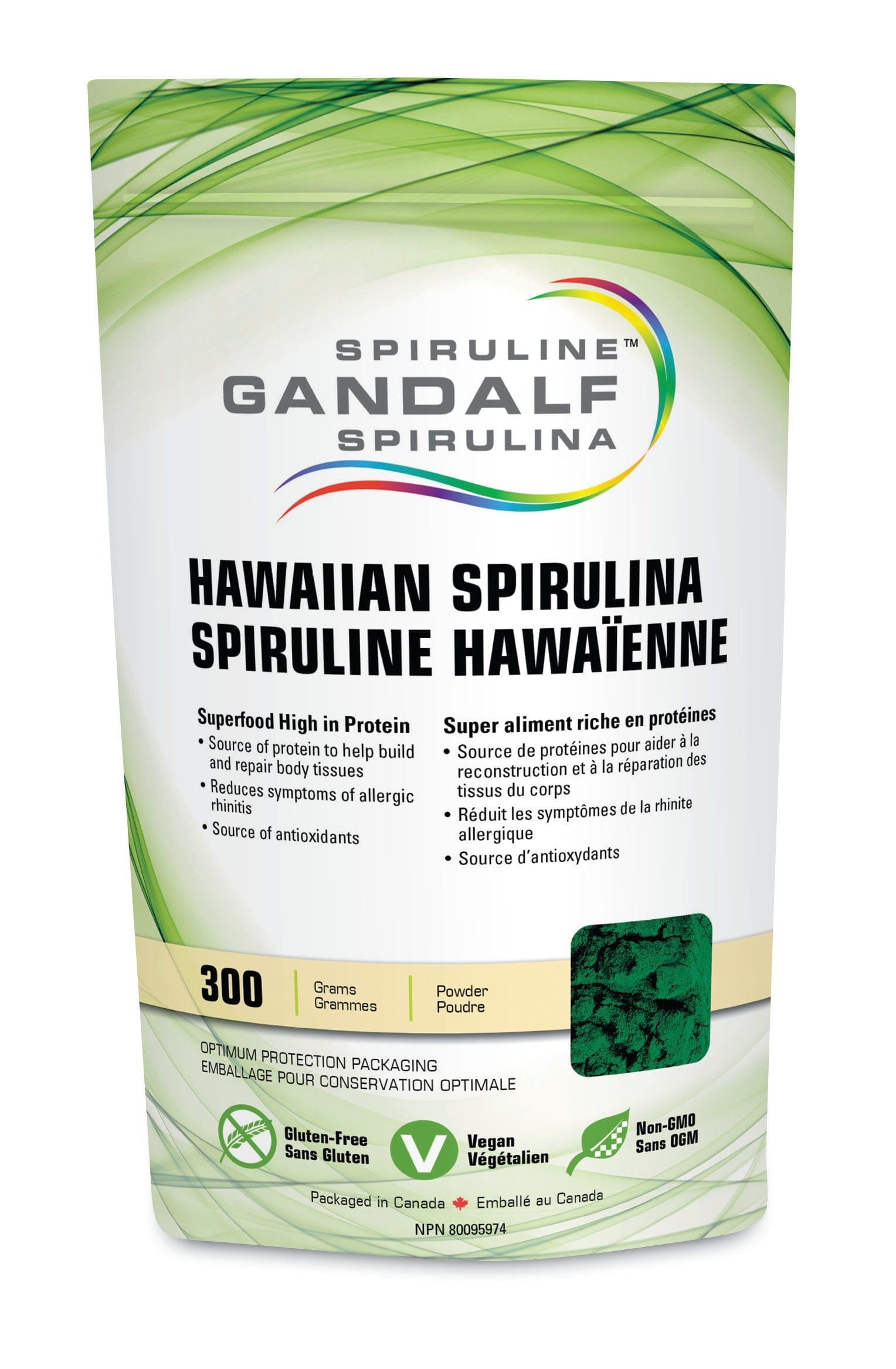 GANDALF Suppléments Spiruline 300g