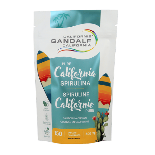 GANDALF Suppléments Spiruline Californie pure  150comp