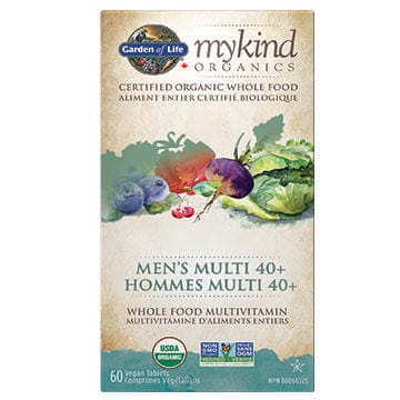GARDEN OF LIFE Suppléments Multivitamines hommes 40+ 60comp